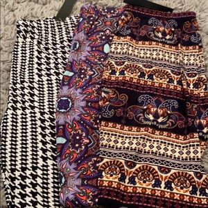 3 gorgeous pair of Plus (14-20) leggings